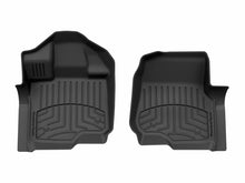 Load image into Gallery viewer, WeatherTech 15-20 Ford F-150 1st Row Front FloorLiner HP for Vinyl Floors - Black | 446971VIM

