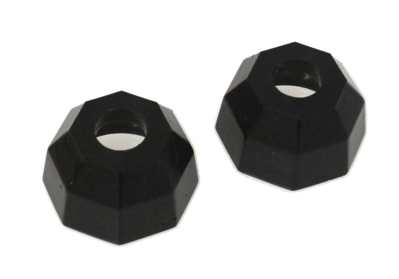 Energy Suspension Universal Black 16.6mm Taper Dia Octagon Tie Rod Dust Boots (Set of 2) Bushing Kits Energy Suspension