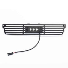 Load image into Gallery viewer, Putco 15-19 GMC Sierra HD Black Bar Design Bumper Grille Insert w/ Flush 6in Luminix Light Bar Grilles Putco
