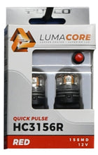 Load image into Gallery viewer, Putco LumaCore 3156 Red - Pair (x3 Strobe w/ Bright Stop) Tail Lights Putco
