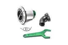 Load image into Gallery viewer, Radium Engineering Remote Mount Vented Standard Filler 1.5in Elbow Radium Engineering

