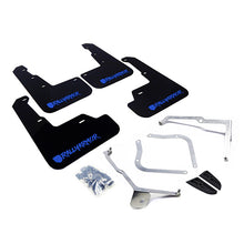 Load image into Gallery viewer, Rally Armor 15-21 Subaru WRX/STI Black Mud Flap Blue Altered Font Logo Mud Flaps Rally Armor   
