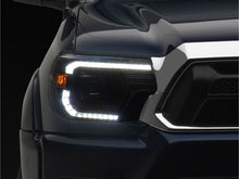 Load image into Gallery viewer, Raxiom 12-15 Toyota Tacoma Axial Series Switchback Projector Headlights- Black Housing- Clear Lens | TT23359
