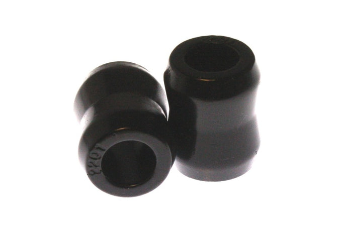Energy Suspension Black Hour Glass Shock Bushings 3/4 inch I.D. 1 min - 1 1/8 max inch O.D. 1 7/16 i Bushing Kits Energy Suspension