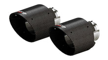 Load image into Gallery viewer, Borla 15-24 Dodge Charger V8 / 2023 Chrysler 300C T-304 SS Tips 5in Outlet - Carbon / Black Anodized Tips Borla   
