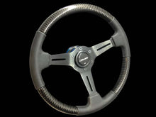 Load image into Gallery viewer, GReddy Sports Steering Wheel - Carbon | 16600007
