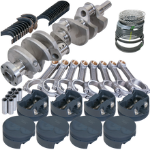 Load image into Gallery viewer, Eagle Ford 302 TW Heads 3.400in Crank 5.400in I-Beam Rods -6cc 4.030in Pistons Rotating Assembly Eagle
