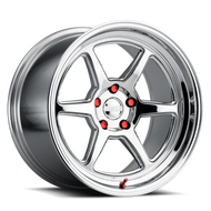 Kansei K14X Roku 18x9.5in / 5x114.3 BP / 38mm Offset / 73.1mm Bore - Chrome Wheel | K14X-189512+38
