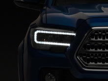 Load image into Gallery viewer, Raxiom 16-23 Toyota Tacoma w/ Factory Halogen DRL LED Headlights- Blk Housing (Clear Lens) Headlights Raxiom
