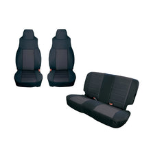 Load image into Gallery viewer, Rugged Ridge Seat Cover Kit Black 03-06 Jeep Wrangler TJ Rugged Ridge
