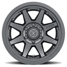 Load image into Gallery viewer, ICON Rebound Pro 17x8.5 / 5x5.5 / 0mm / 4.75in BS Satin Black Wheel
