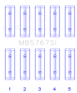 King Engine Bearings Nissan Hr15/16DE (Size +0.25mm) Main Bearing Set King Engine Bearings