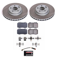 Power Stop 07-11 Mercedes-Benz CLS550 Front Semi-Coated Rotor Kit Brake Kits - Performance Blank PowerStop   