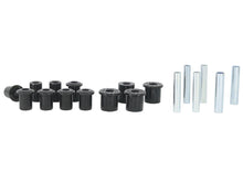 Load image into Gallery viewer, Whiteline 1971-1974 Chevrolet Blazer Front Leaf Spring Bushings - for use w/ Stock Springs Spring Insulators Whiteline
