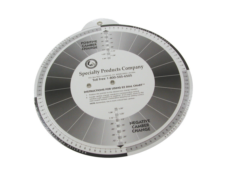 SPC Performance EZ Shim Dial Chart Alignment Kits SPC Performance