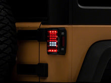 Load image into Gallery viewer, Raxiom 07-18 Jeep Wrangler JK Axial Series LED Tail Lights- Blk Housing (Clear Lens) Tail Lights Raxiom
