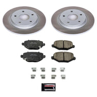 Power Stop 13-14 Volkswagen Routan Rear Semi-Coated Rotor Kit Brake Kits - Performance Blank PowerStop   