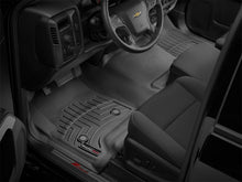 Load image into Gallery viewer, WeatherTech 14+ Chevrolet Silverado Front FloorLiner - Black | 445431
