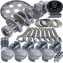 Load image into Gallery viewer, Eagle Chevy 454 1Pc 4.250in Crank 6.385in I-Beam Rods 4.280in Pistons 168 Tooth FP Balanced Assembly Eagle
