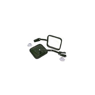 Rugged Ridge 55-86 Jeep CJ Black Side Mirrors w/ Convex Glass Rugged Ridge