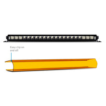 Load image into Gallery viewer, Borne Off-Road Light Bar Cover Single Row 20in Amber Borne Off-Road
