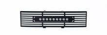 Load image into Gallery viewer, Putco 11-14 Ford F-150 - EcoBoost Bumper Grille Inserts - Black SS Bar and 10in Luminix Light Bar Grilles Putco
