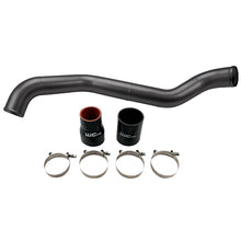 Load image into Gallery viewer, Wehrli 01-04 Chevrolet 6.6L LB7 Duramax Driver Side 3in Intercooler Pipe - Illusion Purple Intercooler Pipe Kits Wehrli

