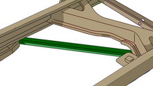 Load image into Gallery viewer, Rustbuster 1988-1998 Chevy C/K 1500/2500 Spare Tire Crossmember Support Piece
