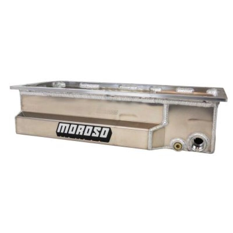 Moroso Noonan 4.9in Bore Space HEMI Ext W/S 16AN P/U 6.5in Deep Aluminum Oil Pan Oil Pans Moroso   