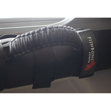 Load image into Gallery viewer, Fishbone Offroad Paracord Grab Handles w/Three Straps - Black Fishbone Offroad
