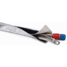 Load image into Gallery viewer, DEI Heat Shroud 1in I.D. x 3ft - Aluminized Sleeving - Hook and Loop Edge
