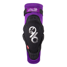Load image into Gallery viewer, EVS Slayco96 Knee Guard Pair Purple/Black - Youth EVS
