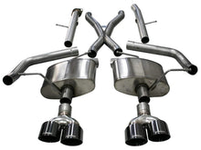 Load image into Gallery viewer, Corsa 2018-2021 Jeep Grand Cherokee TrackHawk 6.2L Xtreme Cat-Back Dual Rear Exit w/4.5in BlackTips Catback CORSA Performance
