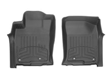 Load image into Gallery viewer, WeatherTech 2013+ Toyota 4Runner Front FloorLiner HP - Black | 444931IM
