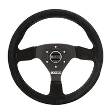 Load image into Gallery viewer, Sparco Steering Wheel 383 Suede Black | 015R383PSN
