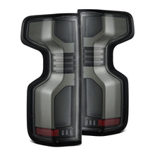 Load image into Gallery viewer, AlphaRex 19-24 Chevy Silverado 1500 / 20-24 2500HD/3500HD LUXX-Series LED Tail Lights Alpha Black AlphaRex
