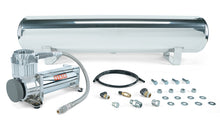 Load image into Gallery viewer, Air Lift 4 Gal. Polished Tank w/ Viair 444c Chrome Compressor (Incl. Fittings &amp; Mounting Hardware) Air Lift
