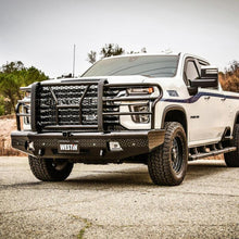 Load image into Gallery viewer, Westin 20-21 Chevrolet 2500/3500 HDX Bandit Front Bumper - Black Westin

