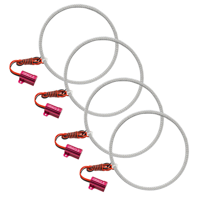 Oracle Infiniti QX70 09-15 LED Halo Kit - Red ORACLE Lighting