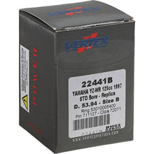 Load image into Gallery viewer, Vertex Piston 1997 Yamaha YZ 125 125cc Cast Replica Piston Kit Uncategorized Vertex Pistons   
