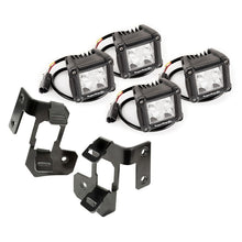 Load image into Gallery viewer, Rugged Ridge 07-18 Jeep Wrangler JK Black Dual Cube A-Pillar Light Mount Kit Rugged Ridge
