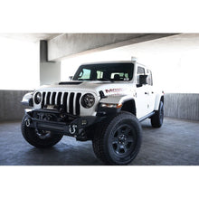 Load image into Gallery viewer, DV8 Offroad 18-23 Jeep Wrangler JL / 20-23 Jeep Gladiator JT FS-7 Mid-Width Winch Front Bumper Bumpers - Steel DV8 Offroad
