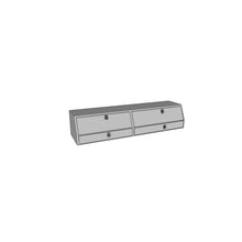 Load image into Gallery viewer, Westin/Brute Contractor TopSider 90in w/ Drawers &amp; Doors - Aluminum Westin
