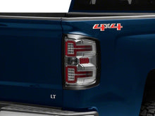 Load image into Gallery viewer, Raxiom 14-18 Chevrolet Silverado 1500 LED Tail Lights/SeqTurn Signals- Chrome- Smoked Lens | S114458
