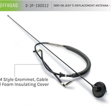 Load image into Gallery viewer, DV8 Offroad 1997-06 Jeep TJ Replacement Antenna Black DV8 Offroad
