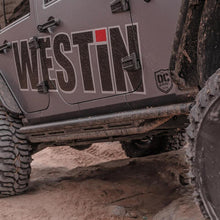 Load image into Gallery viewer, Westin/Snyper 07-17 Jeep Wrangler Unlimited Triple Tube Rock Rail Steps - Textured Black Westin
