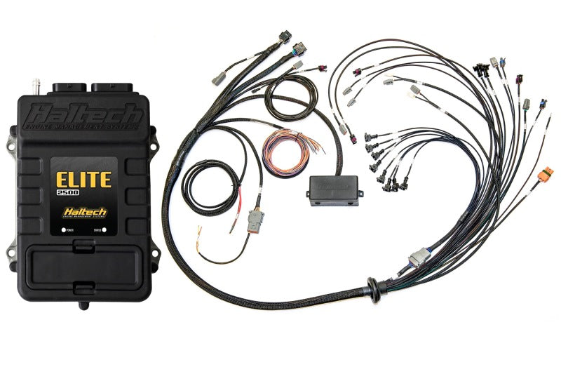 Haltech Elite 2500 Terminated Harness ECU Kit w/ EV1 Injector Programmers & Tuners Haltech