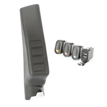 Load image into Gallery viewer, Rugged Ridge A-Pillar Pod Kit 3 Switch USB 11-18 JK/JKU Rugged Ridge
