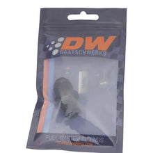 Load image into Gallery viewer, DeatschWerks 8AN Male Flare to 3/8in Male NPT Adapter - Anodized Matte Black Fittings DeatschWerks
