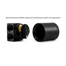 Load image into Gallery viewer, Mishimoto 2025+ RAM 1500 3.0L Hurricane Baffled Oil Catch Can Kit - Black
